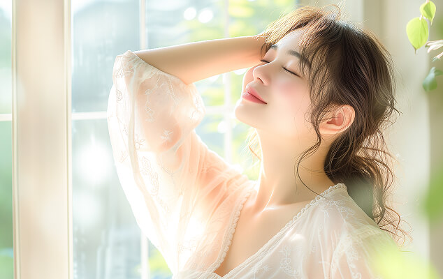 女性の写真