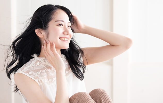 女性の写真